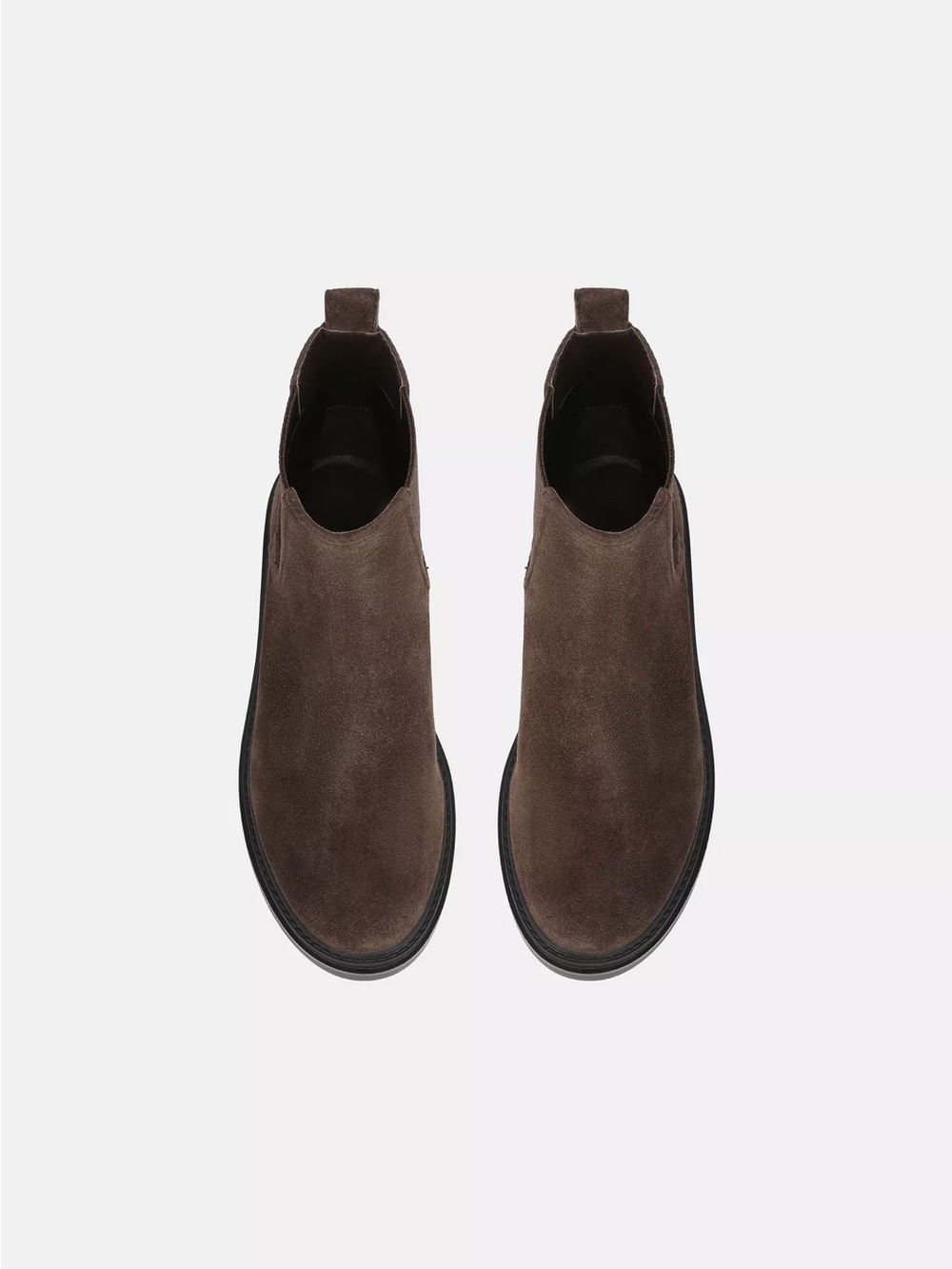 VINCE PINECREST II SUEDE LUG SOLE BOOTS TRUFFLE 9.5 - Picture 4 of 12